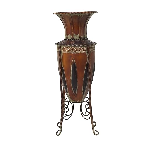 Deco 79 Metal Amphora Vase