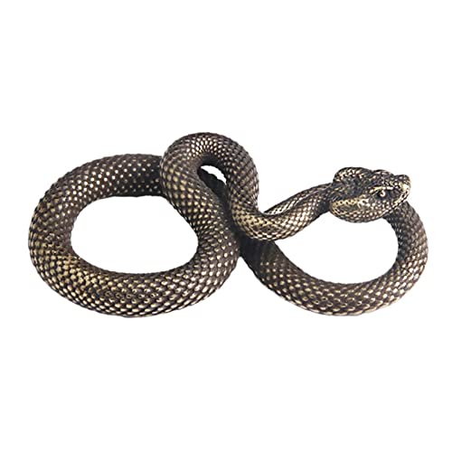 Decor Snake Figurine Vintage Style for Office and Home Decor Snake Figurine Vintage Style for Office and Home