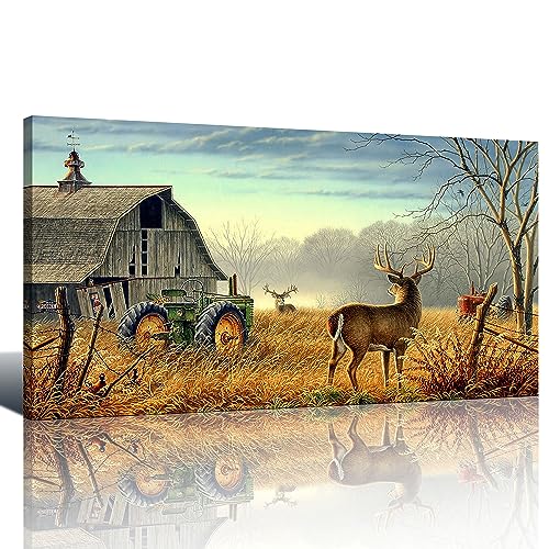 Deer Wall Art Canvas Prints