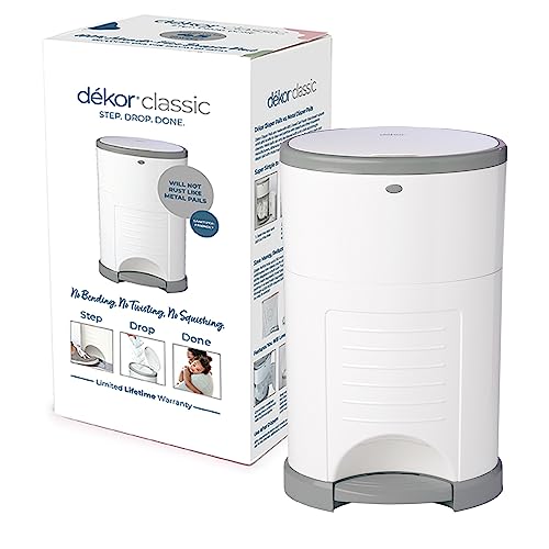 Dekor Classic Hands-Free Diaper Pail