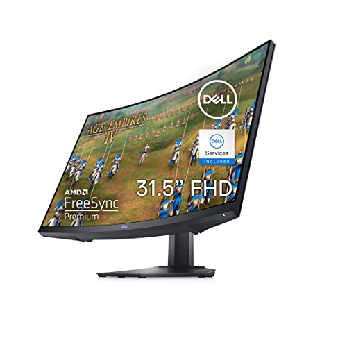 Dell Curved Gaming Monitor - 32-inch 165Hz Full HD Display