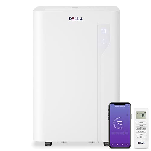 DELLA 14,000 BTU Smart WiFi Portable Air Conditioner