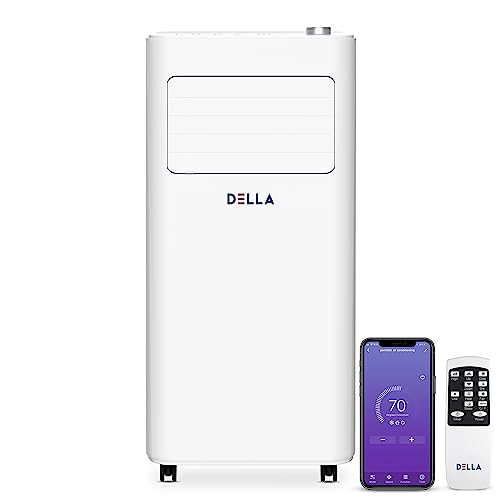DELLA 8000 BTU Smart WiFi Portable Air Conditioner