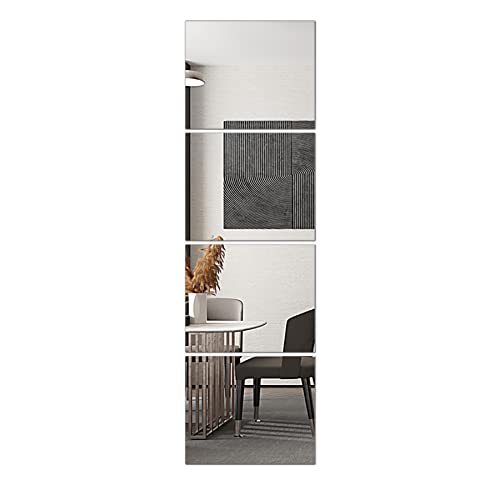 Delma Glass Wall Mirror Tiles 14'' x 12'' - Summary