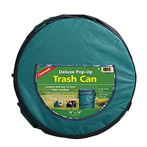 Deluxe Pop-Up Trash Can for Camping