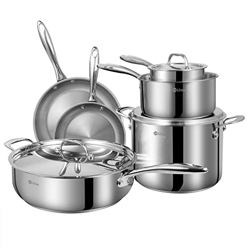 Deluxe Stainless Steel Cookware Set