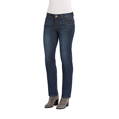 Democracy Women's Plus-size Straight Leg Jeans