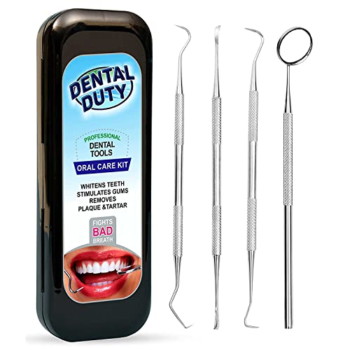 Dental Hygiene Kit - Calculus & Plaque Remover Dental Tool Set