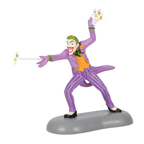 Department 56 DC Comics Batman Village Accessories The Joker Figurine, 3 Inch, Multicolor