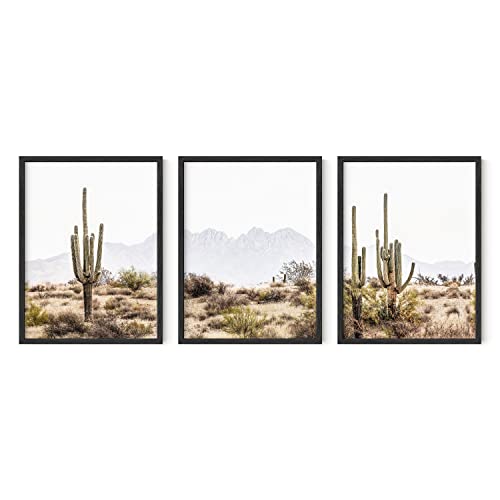 Desert Wall Art - Set of 3 Western Posters