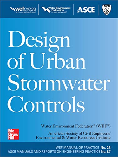 Design of Urban Stormwater Controls, MOP 23