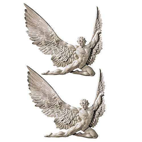 Design Toscano Icarus Winged Man Wall Sculpture
