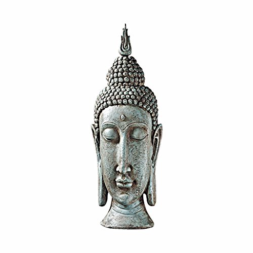 Design Toscano Sukhothai Buddha Sculptural Bust Asian Garden Statue