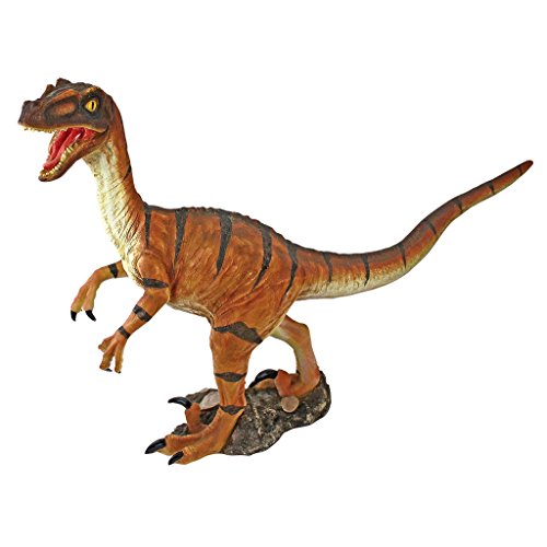 Design Toscano Velociraptor Scaled Dinosaur Statue