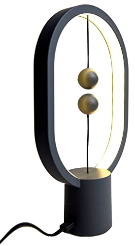 DesignNest by Allocacoc Heng Lamp Elipse Mini, Dark Grey