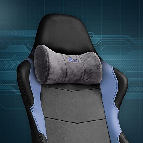 Large Seat Cushion for Desk Chair, 19 x 17.5 x 4 Inch Thick Memory Foam,  with Cooling Gel Layer and Non-Slip Bottom, Chair Cushion for Home Office 