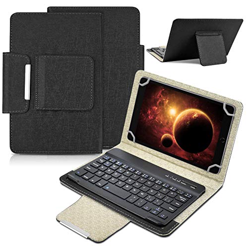 DETUOSI Universal 8.0 inch Android Tablet Case with Keyboard