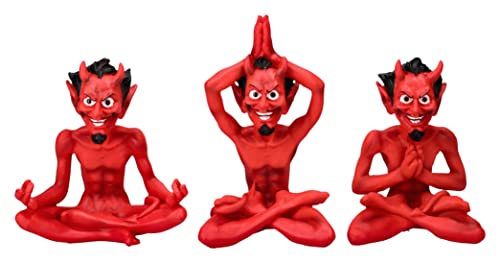 Devil Yoga Figurines