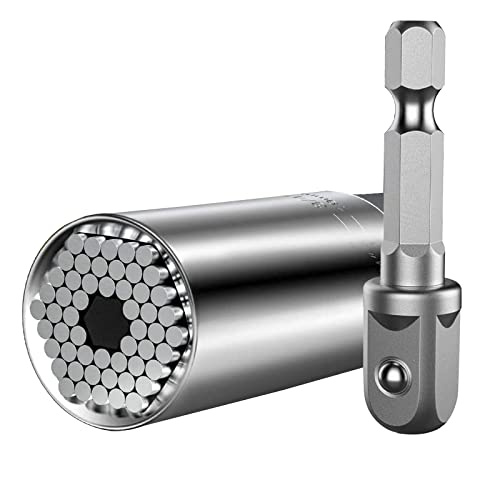Dewkou Universal Socket Tools with Power Drill Adapter