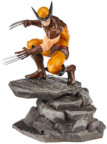 DIAMOND SELECT TOYS APR182171 Marvel Gallery, Wolverine PVC Diorama Figure, 9 inches, Multicolor