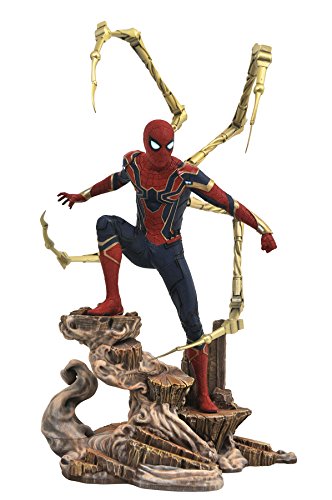 DIAMOND SELECT TOYS Marvel Gallery: Avengers Infinity War Movie Spiderman PVC Gallery Figure