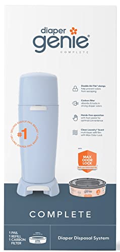 Diaper Genie Complete Diaper Pail with Odor Control