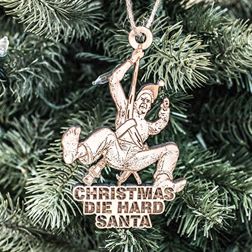 Die Hard Santa Ornament