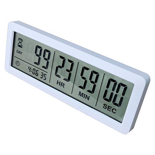 Digital Countdown Clock Timer with Magnetic Backing