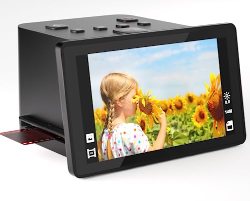 Digital Film Scanner with 5" LCD Screen