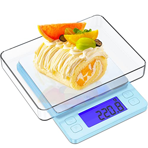 Digital Kitchen Scale with High Precision and Portable Design