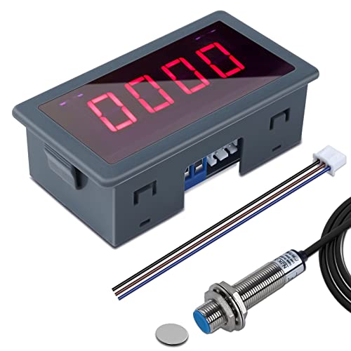 Digital LED Tachometer by Icstation