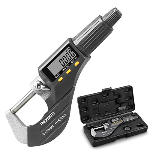 Digital Micrometer with Protective Case