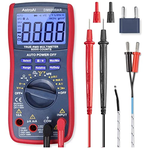 Digital Multimeter and Analyzer TRMS 6000 Counts