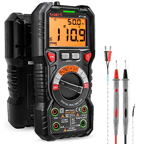 Digital Multimeter for Automotive - KAIWEETS TRMS 6000
