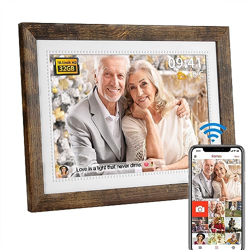 Digital Picture Frame with WiFi and Touch Screen