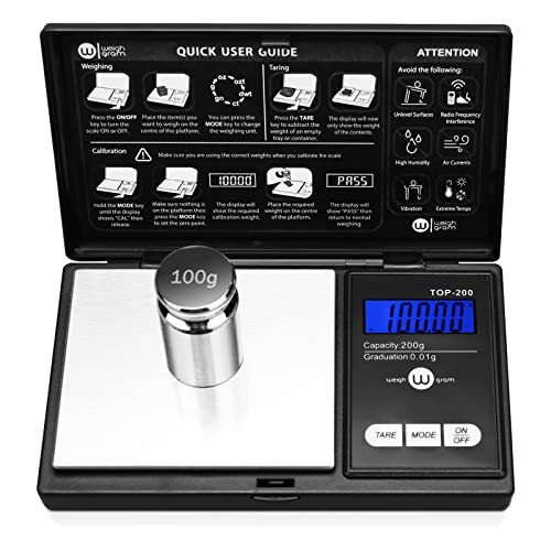Digital Pocket Scale with Precise Measurements