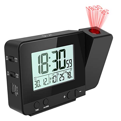 Digital Projection Alarm Clock