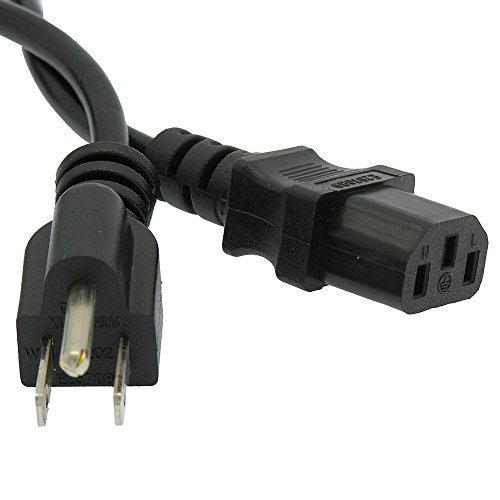 DIGITMON 15FT Premium AC Power Cord Cable Compatible with for Small Form Desktop PC Bundle
