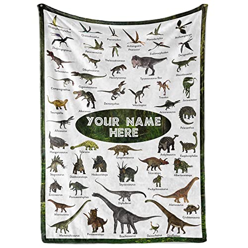 Dinosaur Blanket for Kids