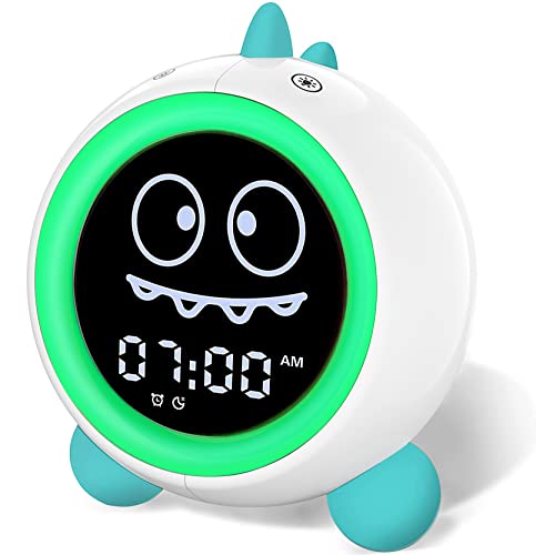 Dinosaur Sleep Training Alarm Clock for Kids