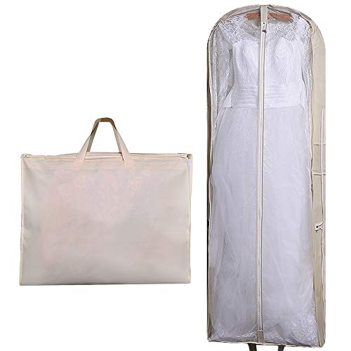 DIOMMELL Wedding Gown Dress Garment Bag - Portable and Spacious