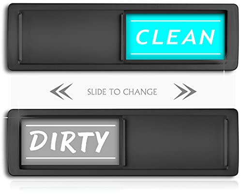Dishwasher Magnet Clean Dirty Sign - Sleek and Convenient Design