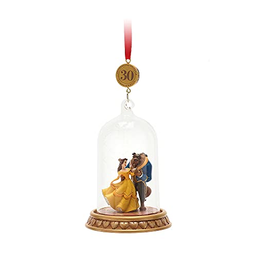 Disney Beauty & The Beast 30th Anniversary Legacy Hanging Christmas Ornament