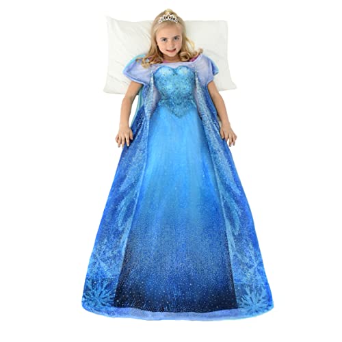 Disney Frozen 1 Elsa Wearable Blanket - Blankie Tails for Frozen Lovers