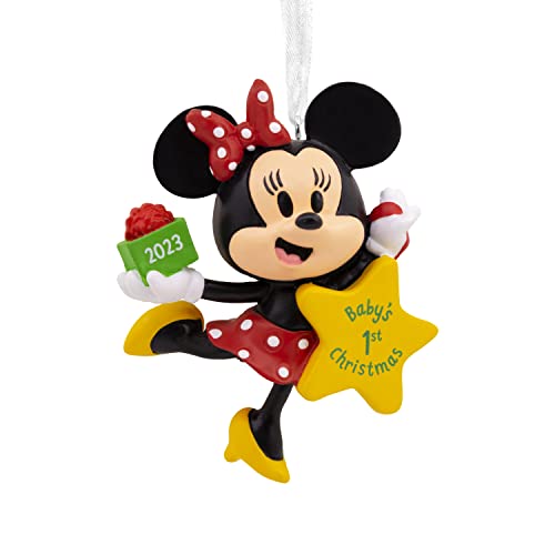 Disney Minnie Mouse Baby's First Christmas 2023 Ornament