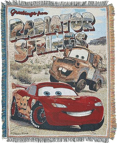 Disney-Pixar's Cars, Radiator Springs Tapestry Throw Blanket