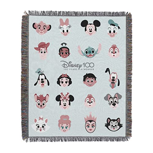 Disney Tapestry Throw Blanket | Celebrate Friends | 48" x 60"
