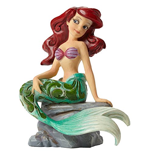 Disney Traditions by Jim Shore “The Little Mermaid” Ariel Personality Pose Stone Resin Figurine, 4.2