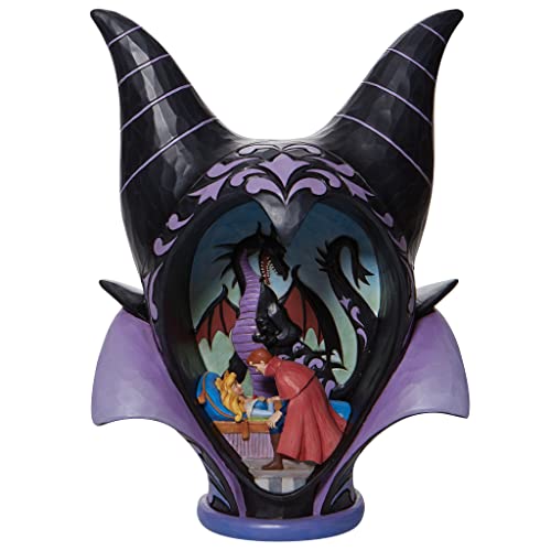 Disney Traditions Maleficent Headdress Scene Figurine