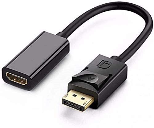 DisplayPort to HDMI Adapter, Bonzon BR Unidirectional DP to HDMI Adapter Cable